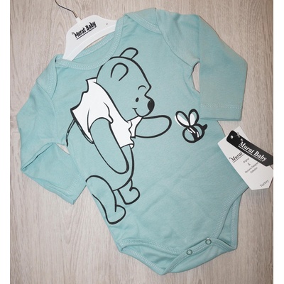 Myrat Baby Боди с дълъг ръкав Мечо Пух унисекс