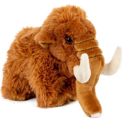 Mamut plyš 10xhnědý 0m+ 17 cm