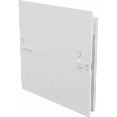 Alcadrain Dvere do kúpeľne 150x150, biele AVD001
