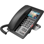 Fanvil IP телефон Fanvil H5W, 3.5" 480x320, 2 SIP линии, 6 DSS клавиши, Wi-Fi 2.4G, PoE, HD Audio - FANVIL-H5W-BK (FANVIL-H5W-BK) Телефонни апарати