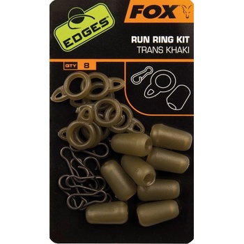 FOX Edges Standard Run Ring Kit -trans khaki 8 ks