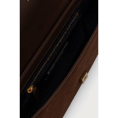 Tommy Hilfiger чанта crossbody дамска от велур (AW0AW19515)