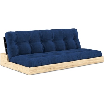 Karup Design Син разтегателен диван от велур 196 cm Base - Karup Design (137402517)