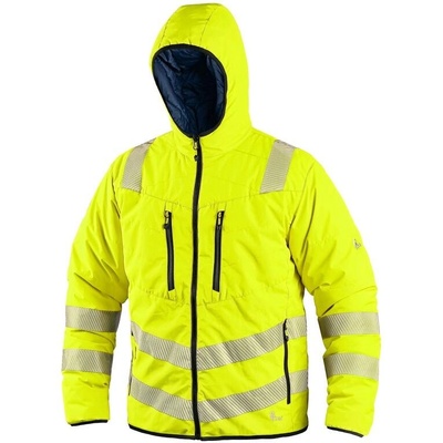 CXS Cxs chester / Зимно светлоотразително яке, двулицево - жълто/синьо l (111008915594)