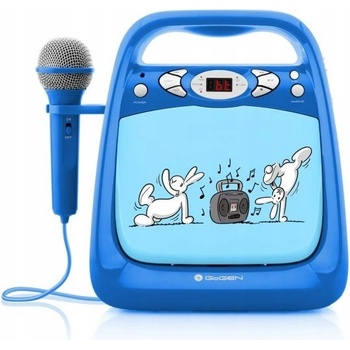 CD přehrávač GoGEN BOB A BOBEK KARAOKE modrý