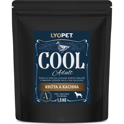 LyopetT Cool Adult Morka a kačica 1,5 kg