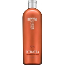 Tatratea Peach & White 42% 0,7 l (holá láhev)