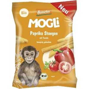 Mogli Био гризини Mogli Demeter - С домати и чушки, 75 g (BB202945) - baby