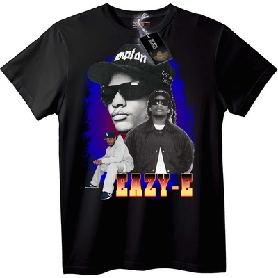 NOONEBRAND Тениска EAZY-E Музикална Легенда - L, Black