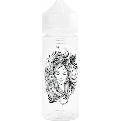 Tobeco Úzká ART unicorn lahvička 120ml se špičkou a ryskou V1 Design 1