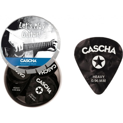 Cascha Guitar Pick Set Box Heavy