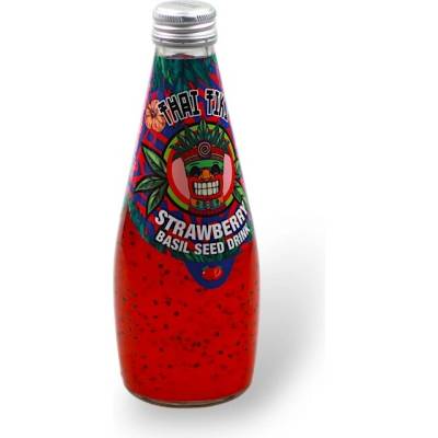 Thai Tiki Nápoj so semienkami bazalky a jahodovou príchuťou 290 ml