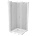 Mexen Lima 70x70 cm + tray square