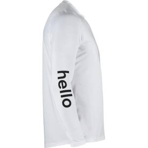 Northwave Мъжка фланелка с дълъг ръкав за колоездене Northwave Bomb Hello Goodbye Jersey Short Sleeve Cycling jersey - White - размер 3XL (056-3993-0117)