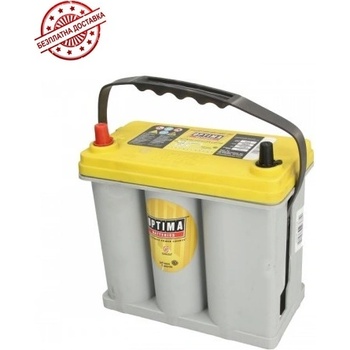 Optima Yellow Top 12V 38Ah YT S - 2.7 J left+ Asia (8701760008882)