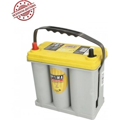 Optima Yellow Top 12V 38Ah YT S - 2.7 J left+ Asia (8701760008882)