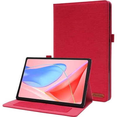 Vsechnonamobil 111731 FABRIC Zaklápěcí kryt pro Lenovo Tab 10.1 červený