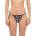 SUNDEK Giami abstract wind print bikini bottom - Black (Black)