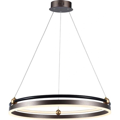 V-TAC led Осветител 30w Висящ Един Ринг 3000К Кафе - 23097 (23097)