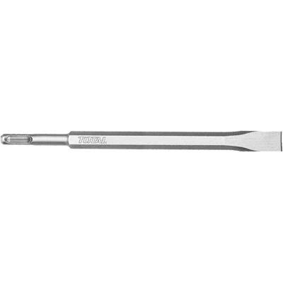 TOTAL Sekáč plochý SDS Plus, 14 x 250 x 20 mm, Vyrobeno z chrom-molybdenové legované oceli s pískovanou úpravou. TAC15121411