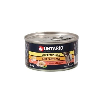 Ontario Junior Chicken Pieces + Cartilage 6 x 200 g