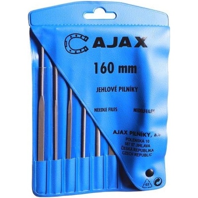 Pilník Ajax jehlový šestidílná 160/2