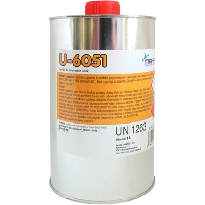 MARPIN Riedidlo U-6051 - Polyuretánové riedidlo, 1 l