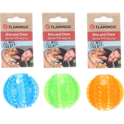 Karlie Flamingo guma Trappa míč na pamlsky 6,8 cm