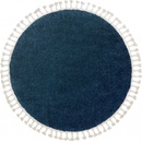 Dywany Łuszczów Berber 9000 navy Modrá