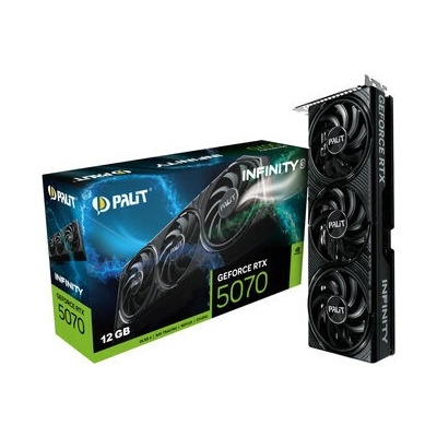 Palit GeForce RTX 5070 Infinity 3 12GB GDDR7 NE75070019K9-GB2050S – Zboží Živě