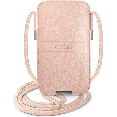 GUESS Калъф Guess, чанта, GUPHMPSASBPI, за телефон до 6.1", розов (GUE001546-0)