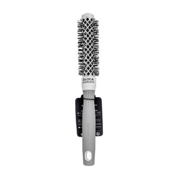 Olivia Garden Expert Blowout Shine Round Brush White & Grey 20 mm четка за коса