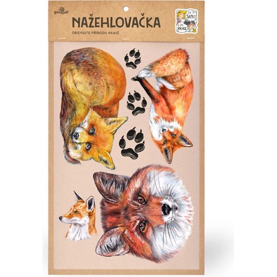 Nažehlovačka Lesní svět L No.23 - liška