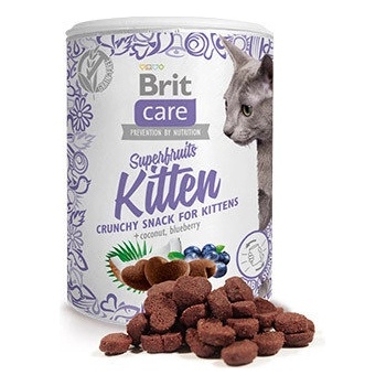 Brit Care Cat Snack Superfruits Kitten - лакомство за котенца 100gr