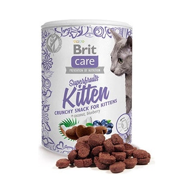 Brit Care Cat Snack Superfruits Kitten - лакомство за котенца 100gr