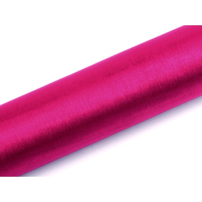 Partydeco Organza růžová magenta 16cm x9 m