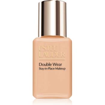 Estée Lauder Double Wear Stay-in-Place Makeup Mini дълготраен фон дьо тен SPF 10 цвят 1W2 Sand 15ml
