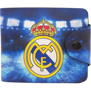 Син мъжки портфейл - Real Madrid