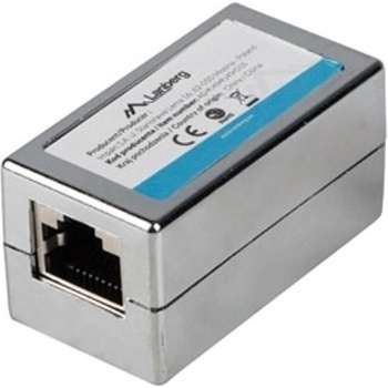 Lanberg Удължител /съединител/ за мрежа Lanberg AD-RJ45-RJ45-OS6, от RJ-45(м) към RJ-45(ж), Cat 6, Shielded, сребрист (AD-RJ45-RJ45-OS6)
