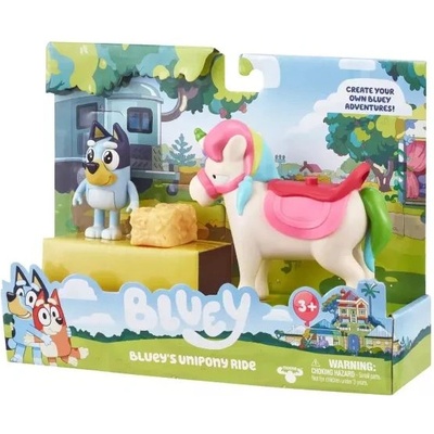 TM Toys Bluey: Комплект с играчка еднорог (BLU13050)