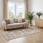 vidaXL Килим ORIZ Кафяво 80 x 200 cm 100% полиестер (42050363)