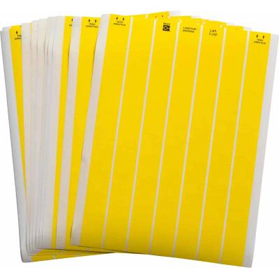 Brady LAT-7-747-10-YL / 029789, LaserTab Laser Printable Labels, 25.40 mm x 12.70 mm (29789)