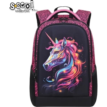S-Cool Eргономична ученическа раница SCOOL 3Д EVA Unicorn