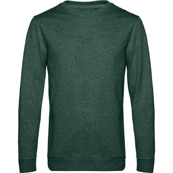 B&C Collection B&C #SET IN / Мъжки суитшърт - зелен меланж XL (01U01Wx5004)
