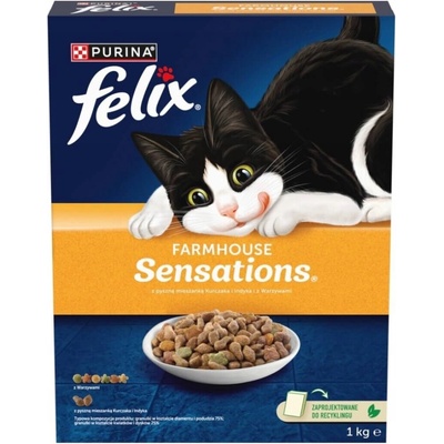 Felix Farmhouse Sensations s kuracím 1 kg