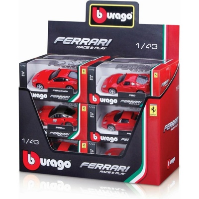 Bburago Ferrari 250 Testa Rossa Červená 1:43