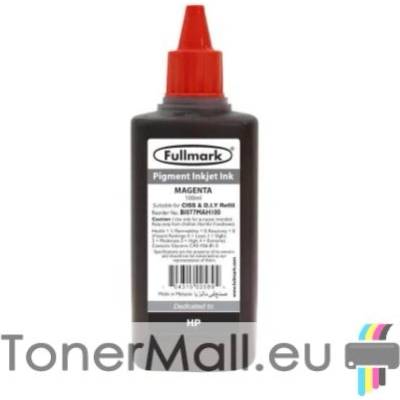 Compatible Универсално пигментно мастило за мастилени касети, 100 мл, Magenta