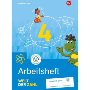 Welt der Zahl 4. Arbeitsheft mit interaktiven Übungen. Allgemeine Ausgabe | Gerhild Träger (2024)