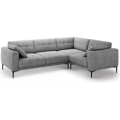 Micadoni Сив ъглов диван (десен ъгъл/L форма) Bemy - Micadoni (MIC_RC_L_193_F1_BEMY6)