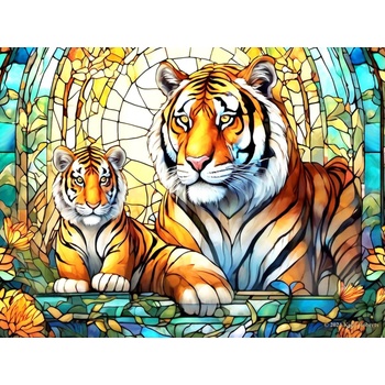 SunsOut - Puzzle Zoo - Tigers - 500 piese